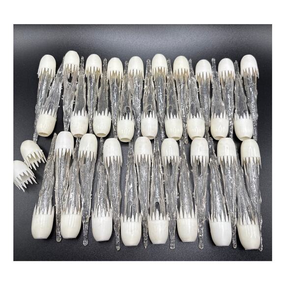 Vintage Merry Lites Icicle Light Covers by Noma 70s Christmas Tree Decoration - Picture 2 of 8